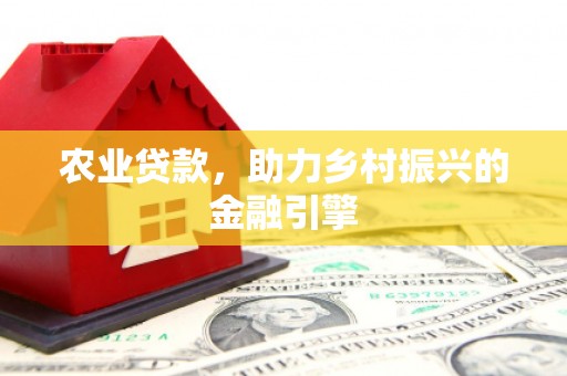 隆尧农业贷款，助力乡村振兴的金融引擎