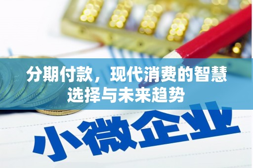 开平分期付款，现代消费的智慧选择与未来趋势
