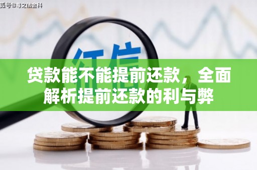 叶城贷款能不能提前还款，全面解析提前还款的利与弊