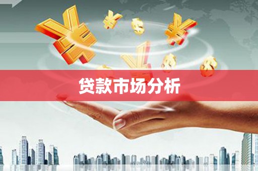 莎车贷款市场分析