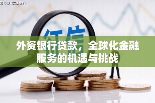 重庆外资银行贷款，全球化金融服务的机遇与挑战